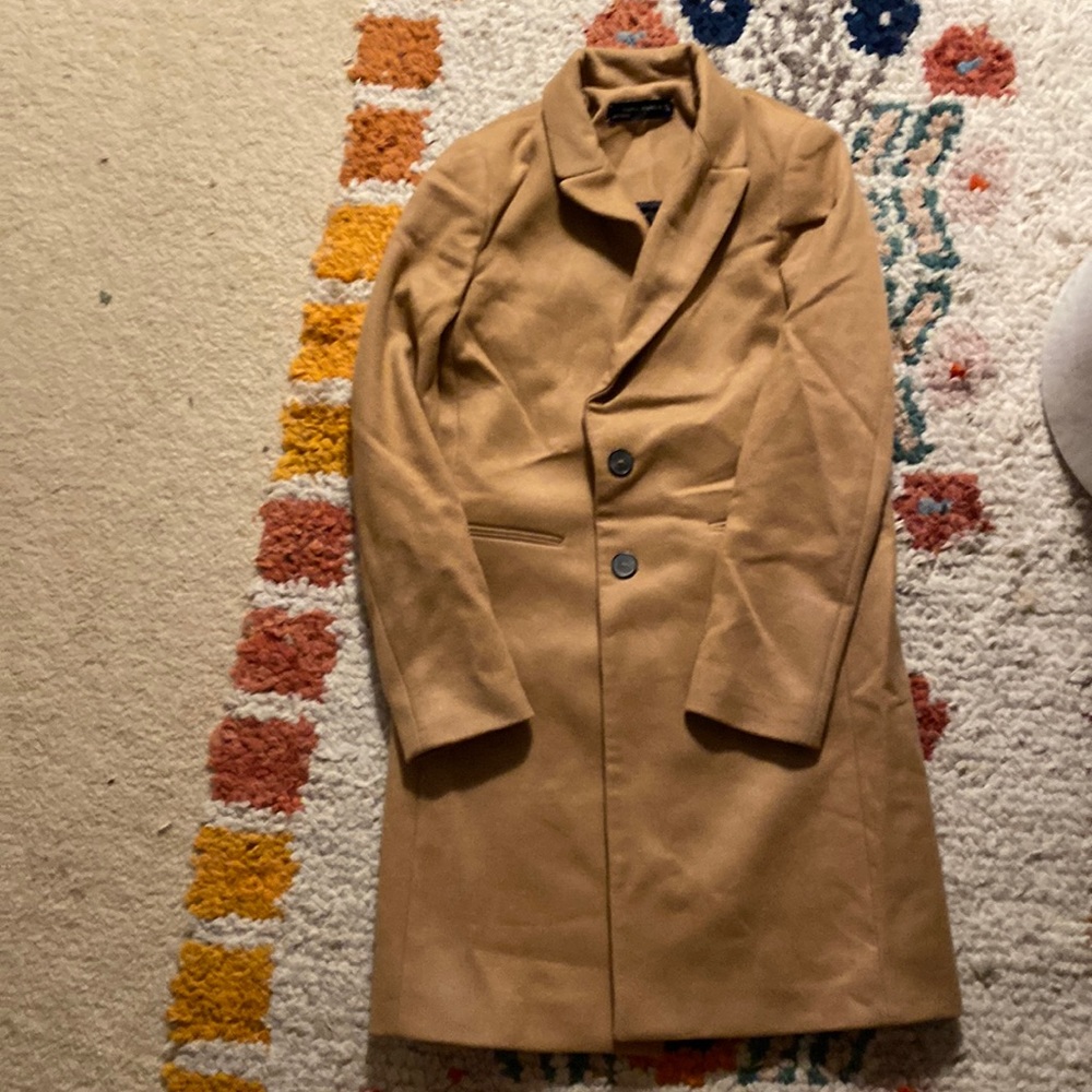 Camel Zara coat